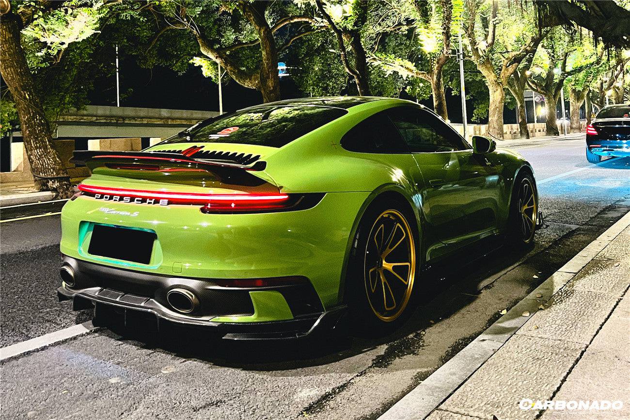 Carbonado 2019-2023 Porsche 911 992 Carrera  Targa S  4  4S SD-Sport Design Rear Lip (Dont Fit Normal Bumper)