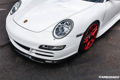 Carbonado 2005-2008 Porsche 911 997.1 Carrera S EM Style Carbon Fiber Front Lip