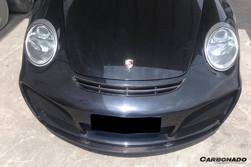 Carbonado 2009-2012 Porsche 911  997.2 Carrera  S  4S TA STYLE FRONT BUMPER (with LIP)