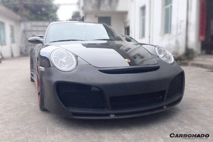 Carbonado 2009-2012 Porsche 911  997.2 Carrera  S  4S TA STYLE FRONT BUMPER (with LIP)