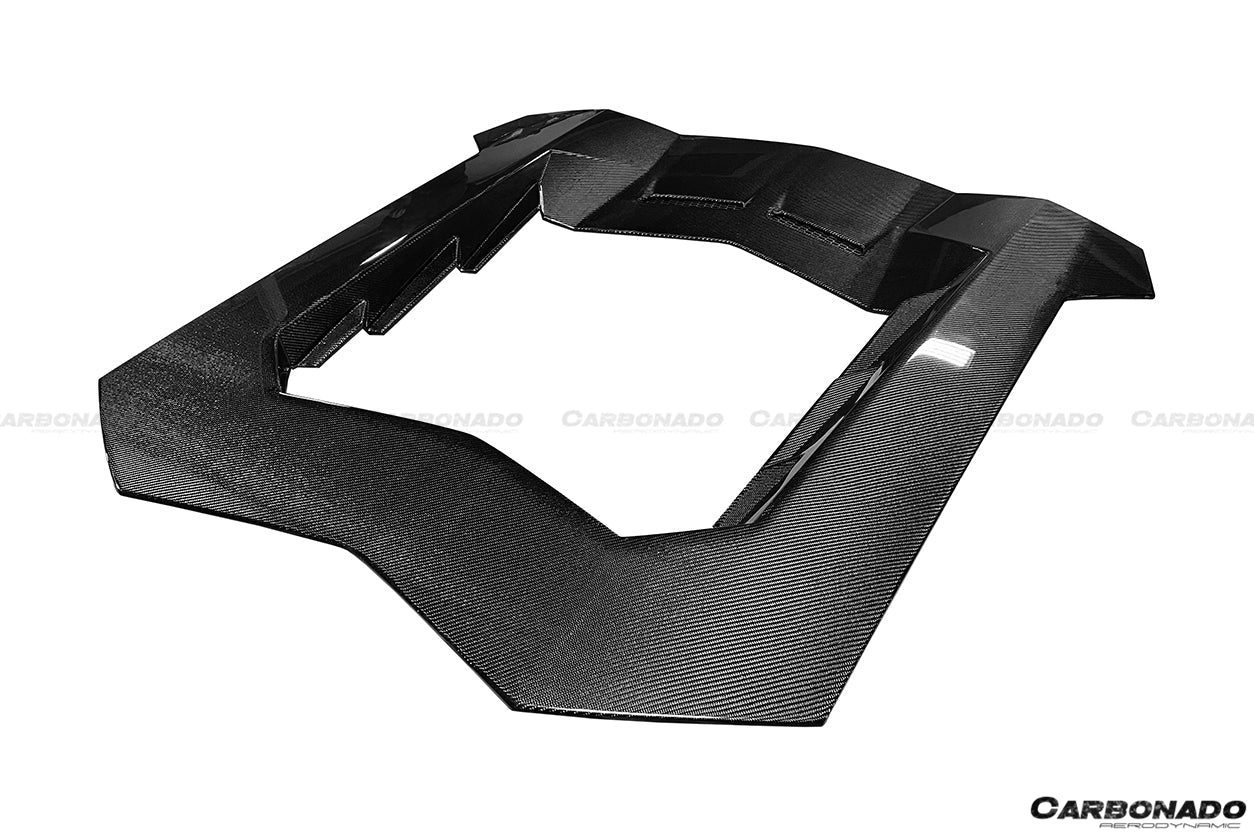 Carbonado 2011-2016 Lamborghini Aventador LP700 Coupe Oem Style Carbon Fiber Engine Trunk