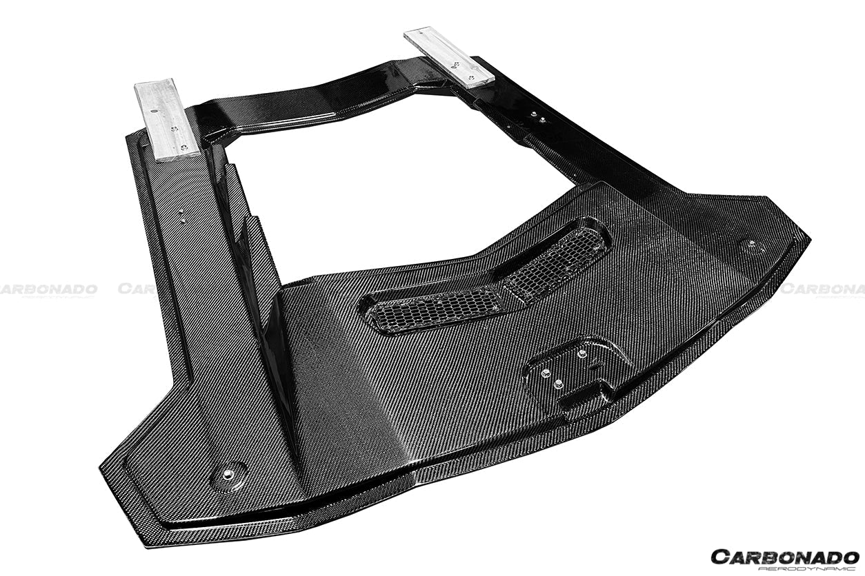 Carbonado 2011-2016 Lamborghini Aventador LP700 Coupe Oem Style Carbon Fiber Engine Trunk