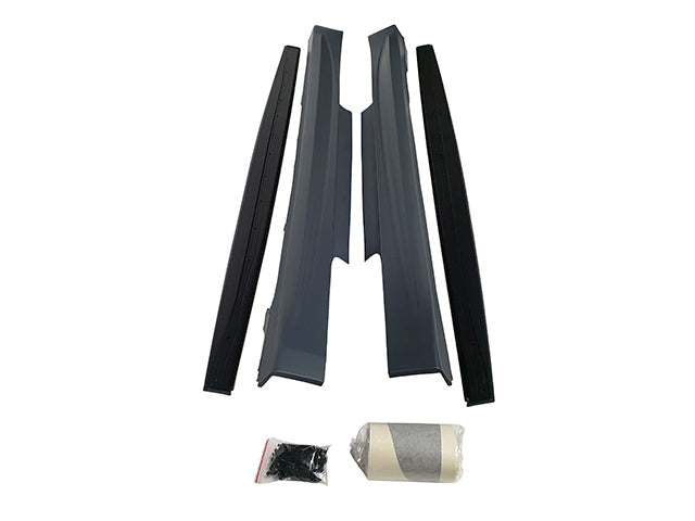 Innovative Motorsports 2014-2020 BMW F32/F33 M-P Side Skirts with Carbon Fiber Side Extensions