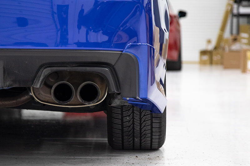 OLM Paint Matched JDM Style Rear Splash Guards (Galaxy Blue Pearl) - 2015-2021 WRX / STI - 7