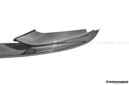 Carbonado 2011-2016 BMW F10 5 Series M-Tech MP Style Carbon Fiber Front Lip