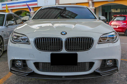 Carbonado 2011-2016 BMW F10 5 Series M-Tech MP Style Carbon Fiber Front Lip
