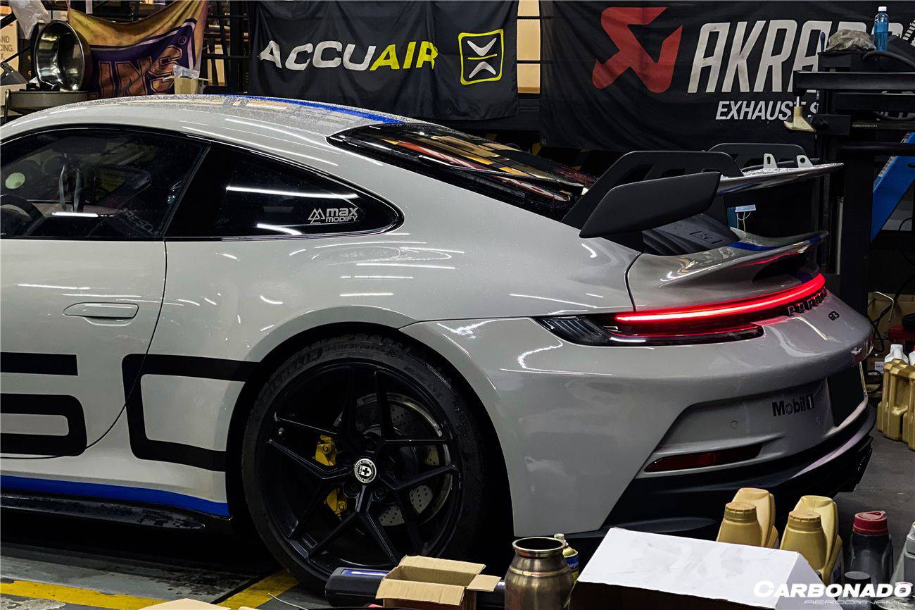 Carbonado 2019-2024 Porsche 911 992 Carrera  S  4  4S  Targa  Cabriolet GT3 Style Rear Bumper