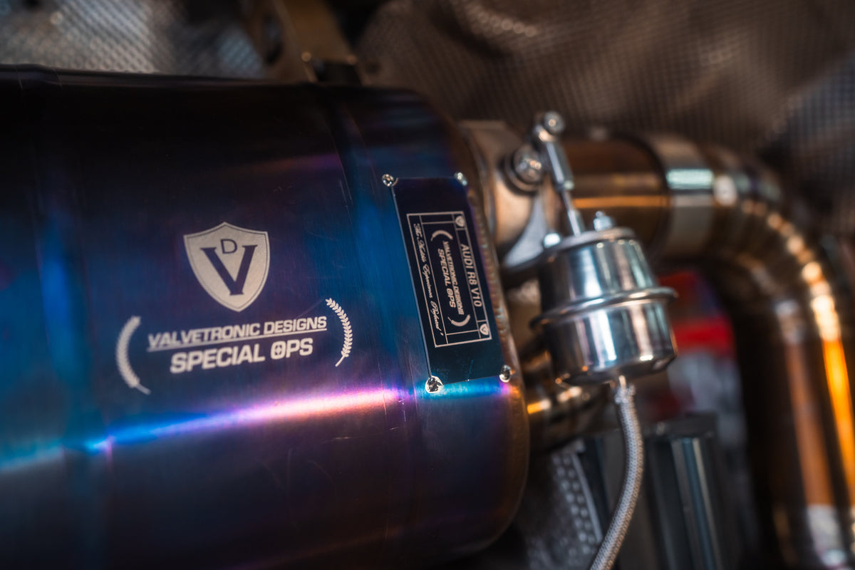 Audi R8 Valved Exhaust System (AUD.R8.V10.GEN2.VSES.TI)