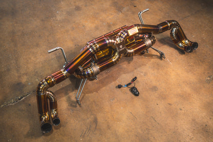 Audi R8 Valved Exhaust System (AUD.R8.V10.GEN2.VSES.TI)