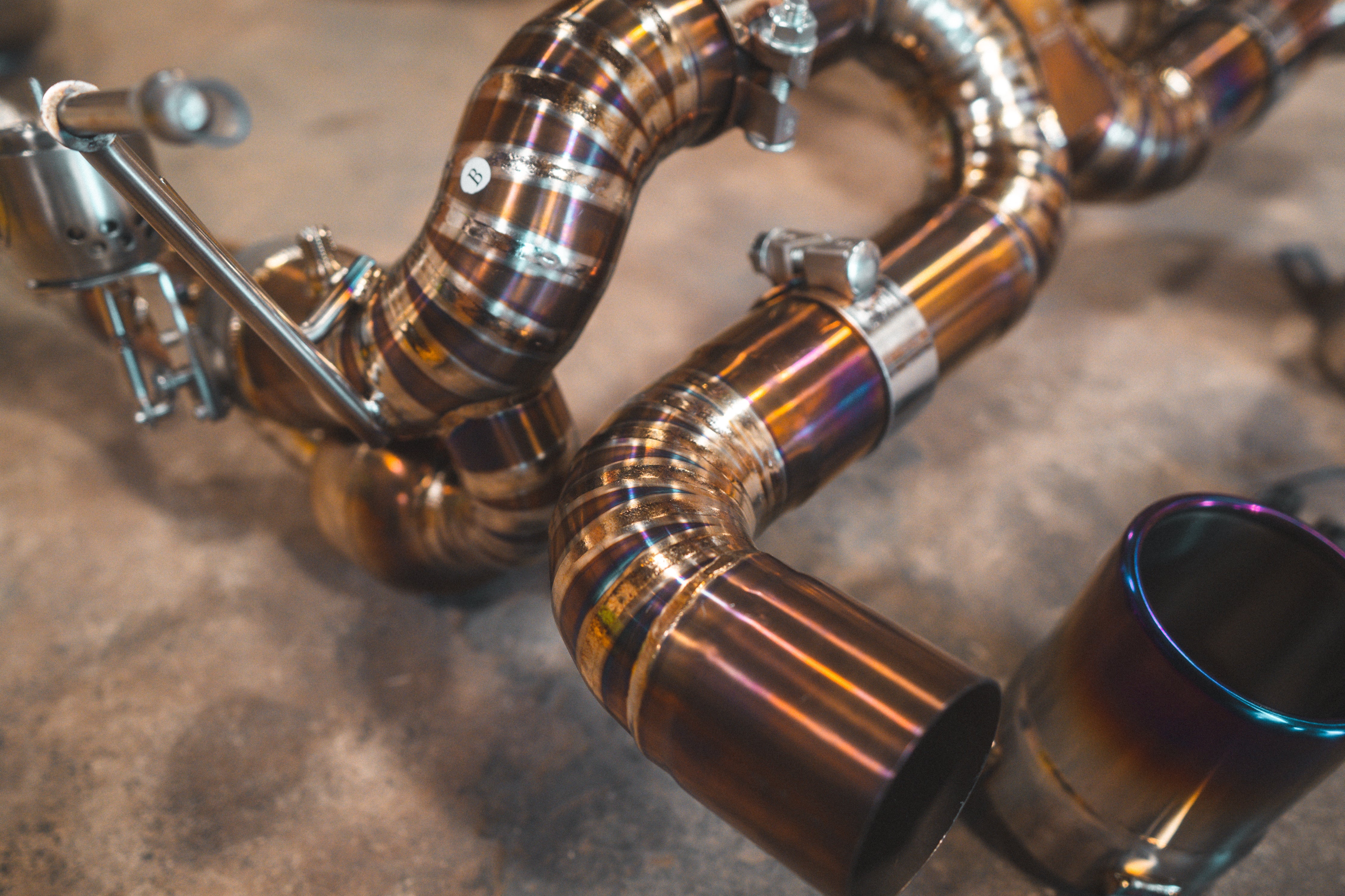 Valvetronic Ferrari F8 Valved Sport Exhaust System
