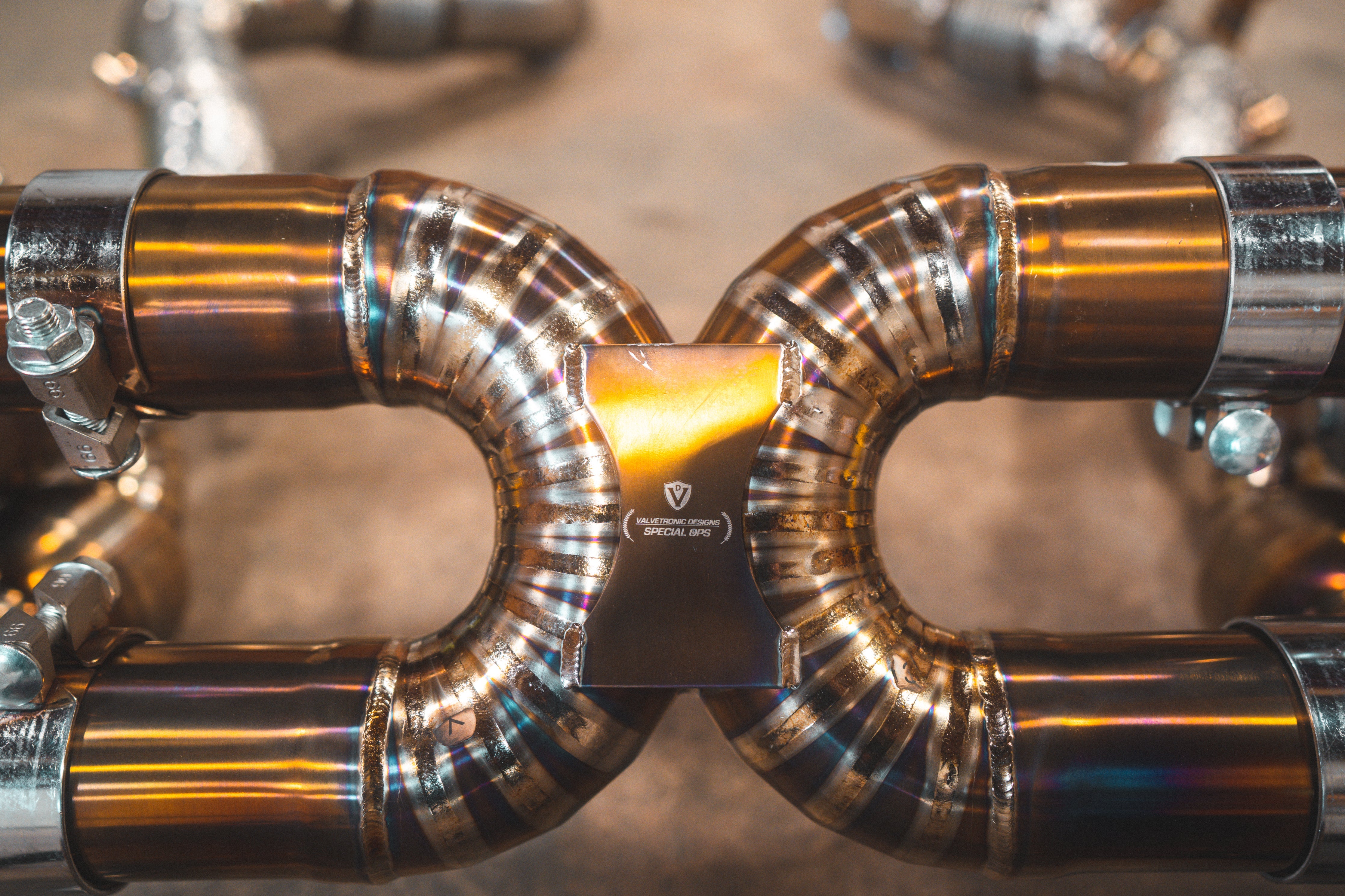 Valvetronic Ferrari F8 Valved Sport Exhaust System