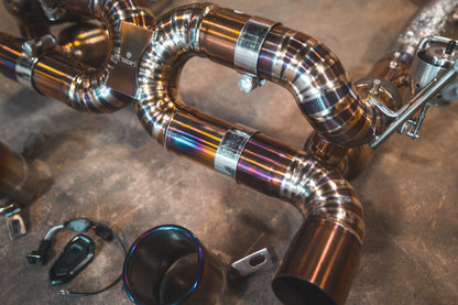Valvetronic Ferrari F8 Valved Sport Exhaust System