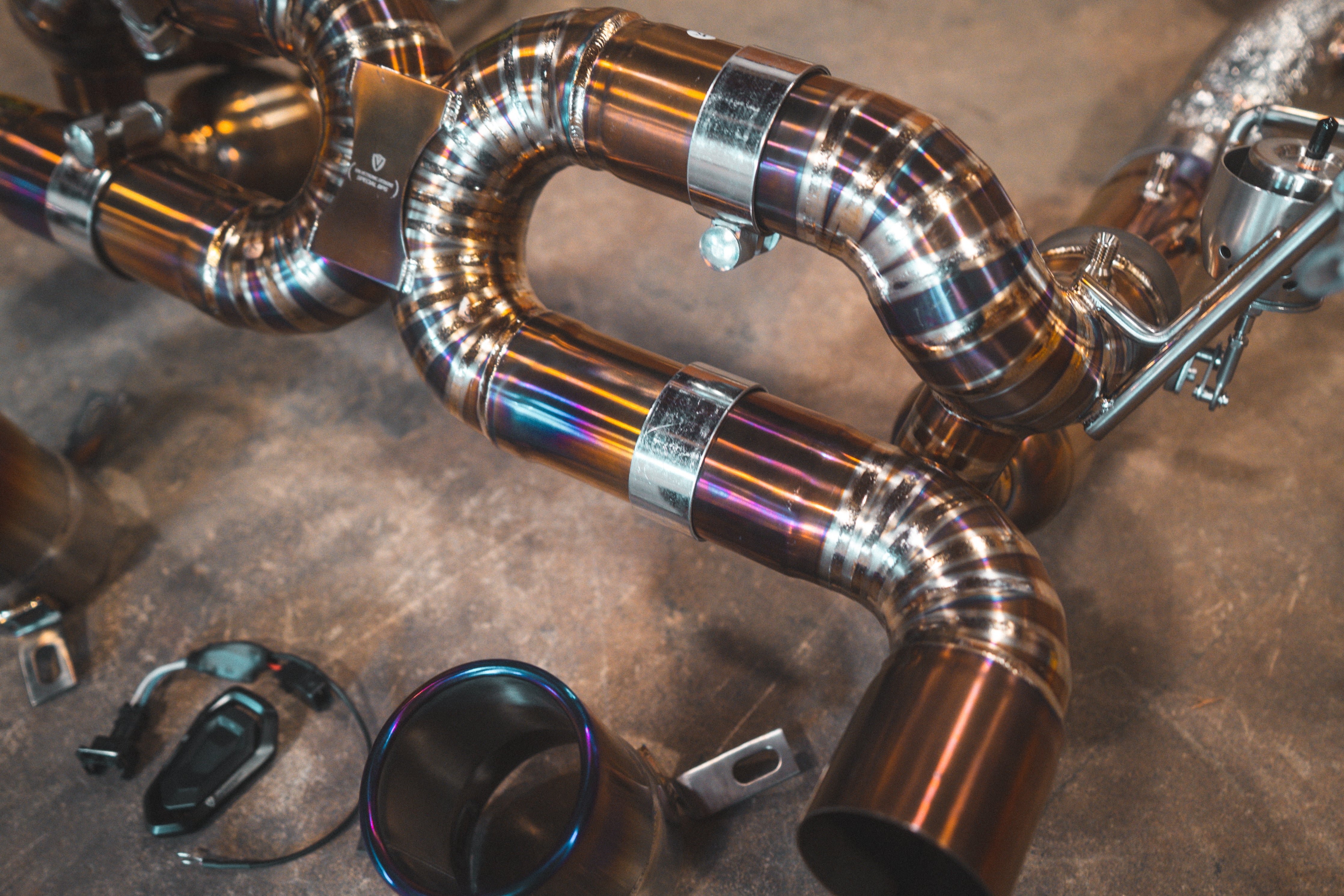 Valvetronic Ferrari F8 Valved Sport Exhaust System