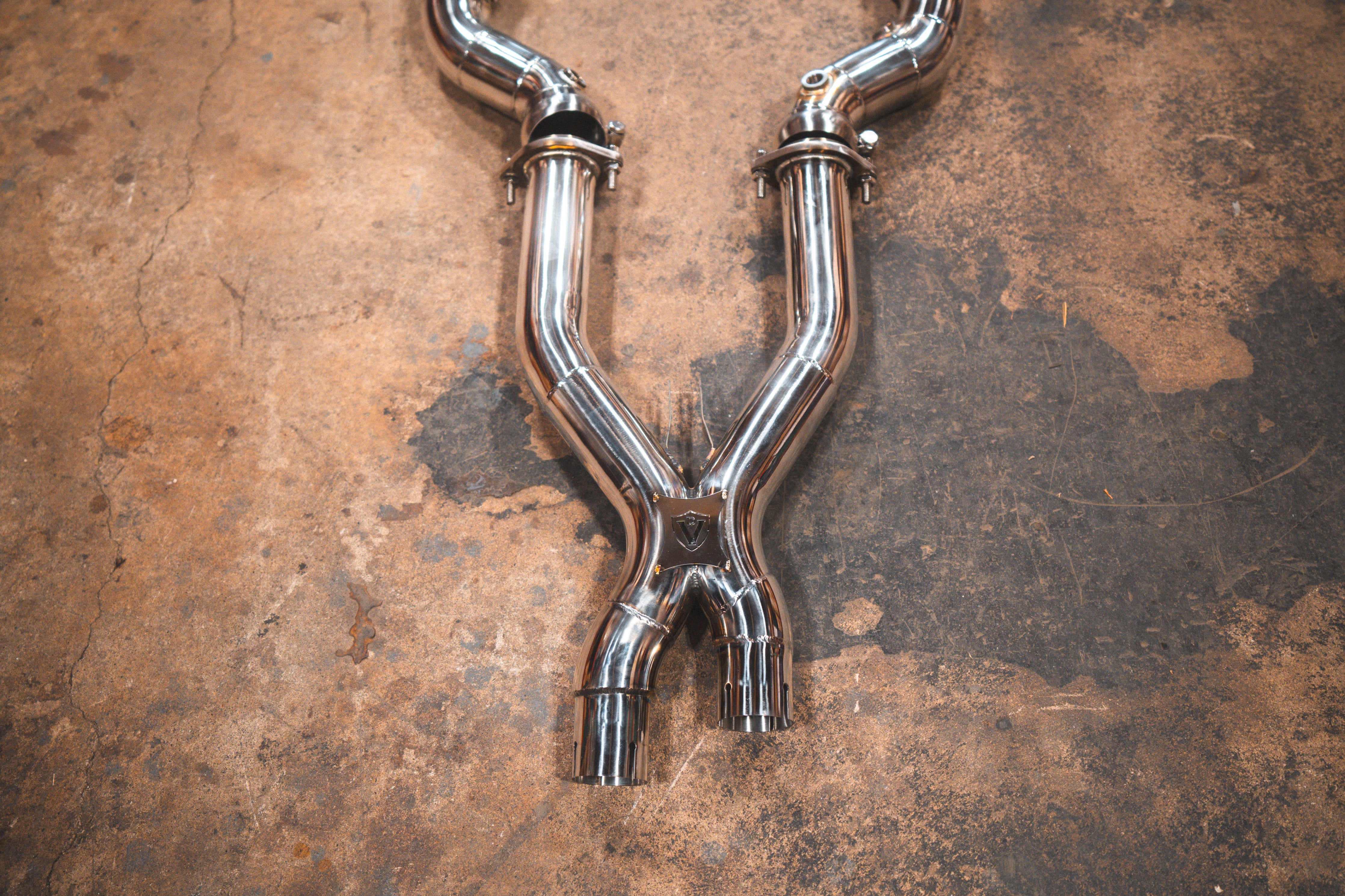 Valvetronic Ferrari 599 RACE F1 Valved Exhaust system