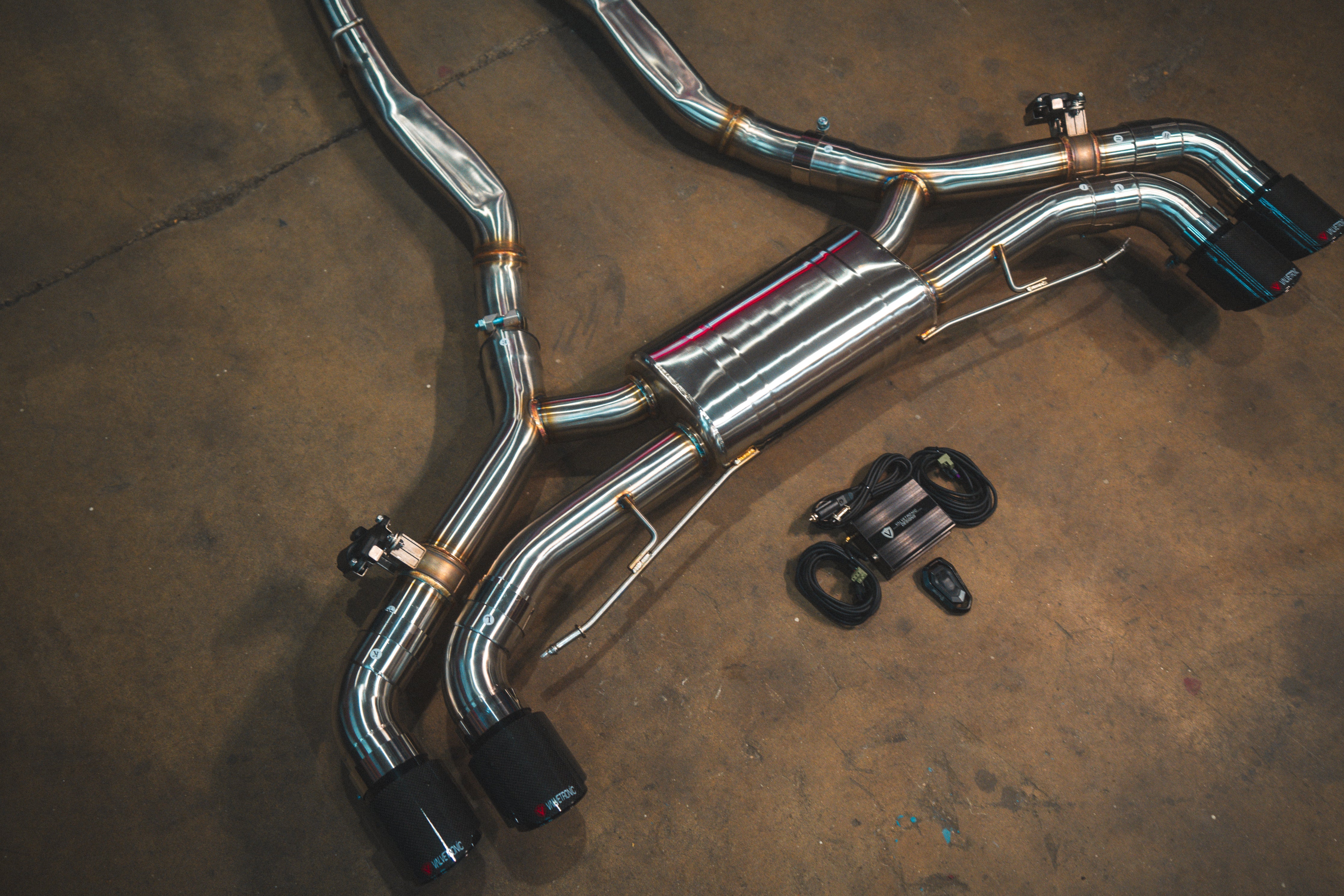 Valvetronic BMW X5M / X6M F95 / F96 VALVED SPORT EXHAUST SYSTEM