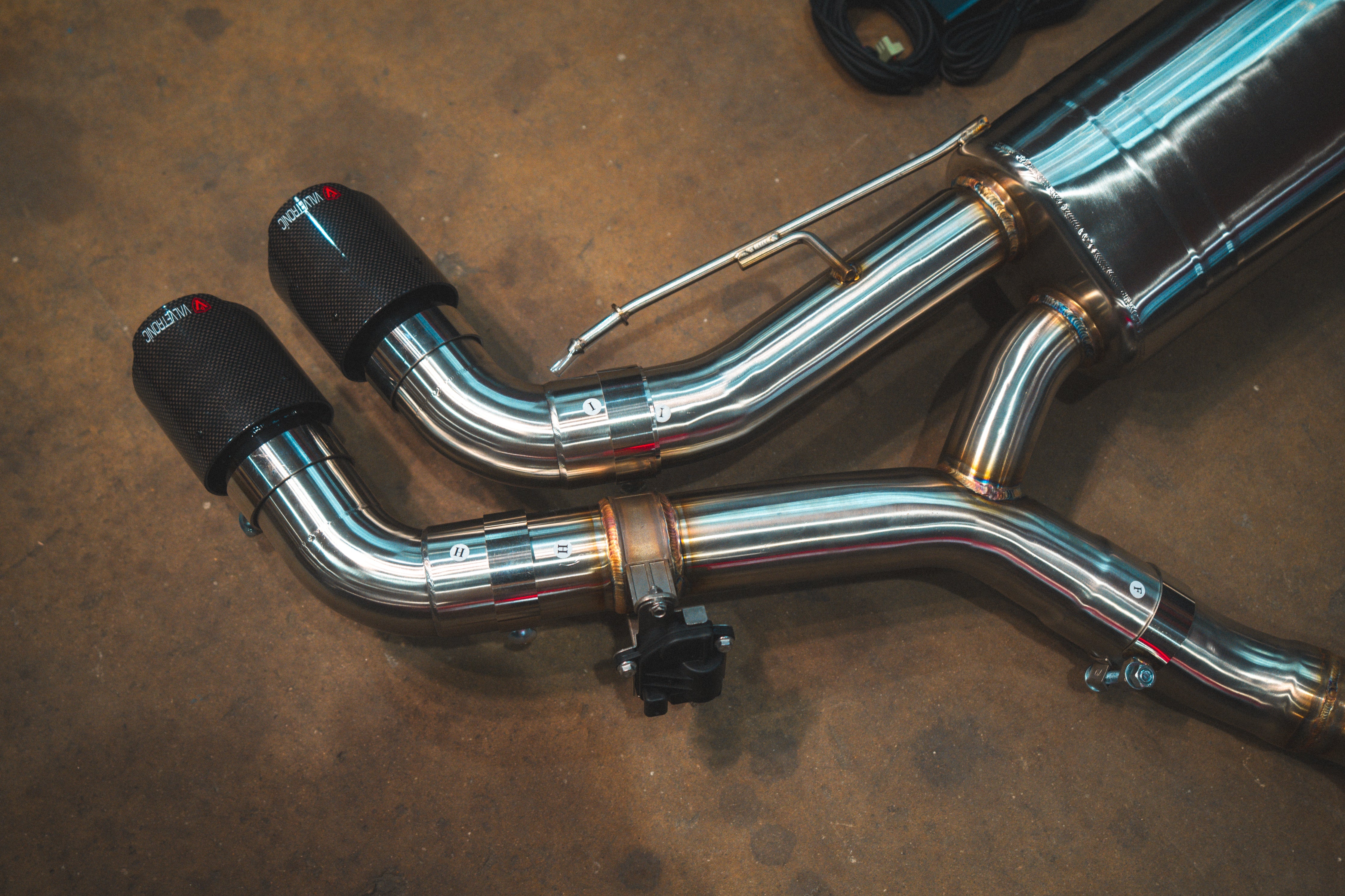Valvetronic BMW X5M / X6M F95 / F96 VALVED SPORT EXHAUST SYSTEM