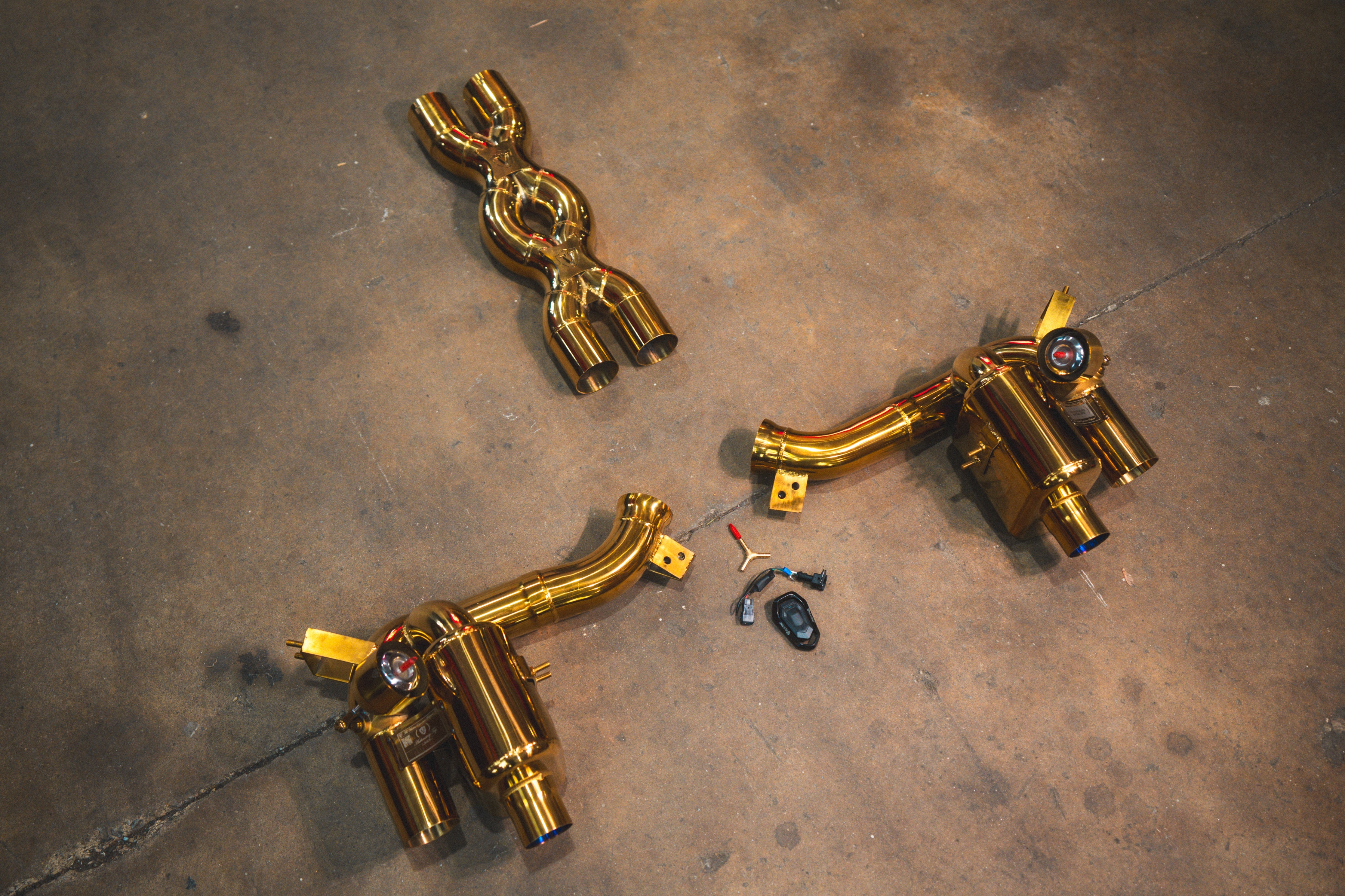 Valvetronic Ferrari GTC4 Lusso Valved Exhaust system