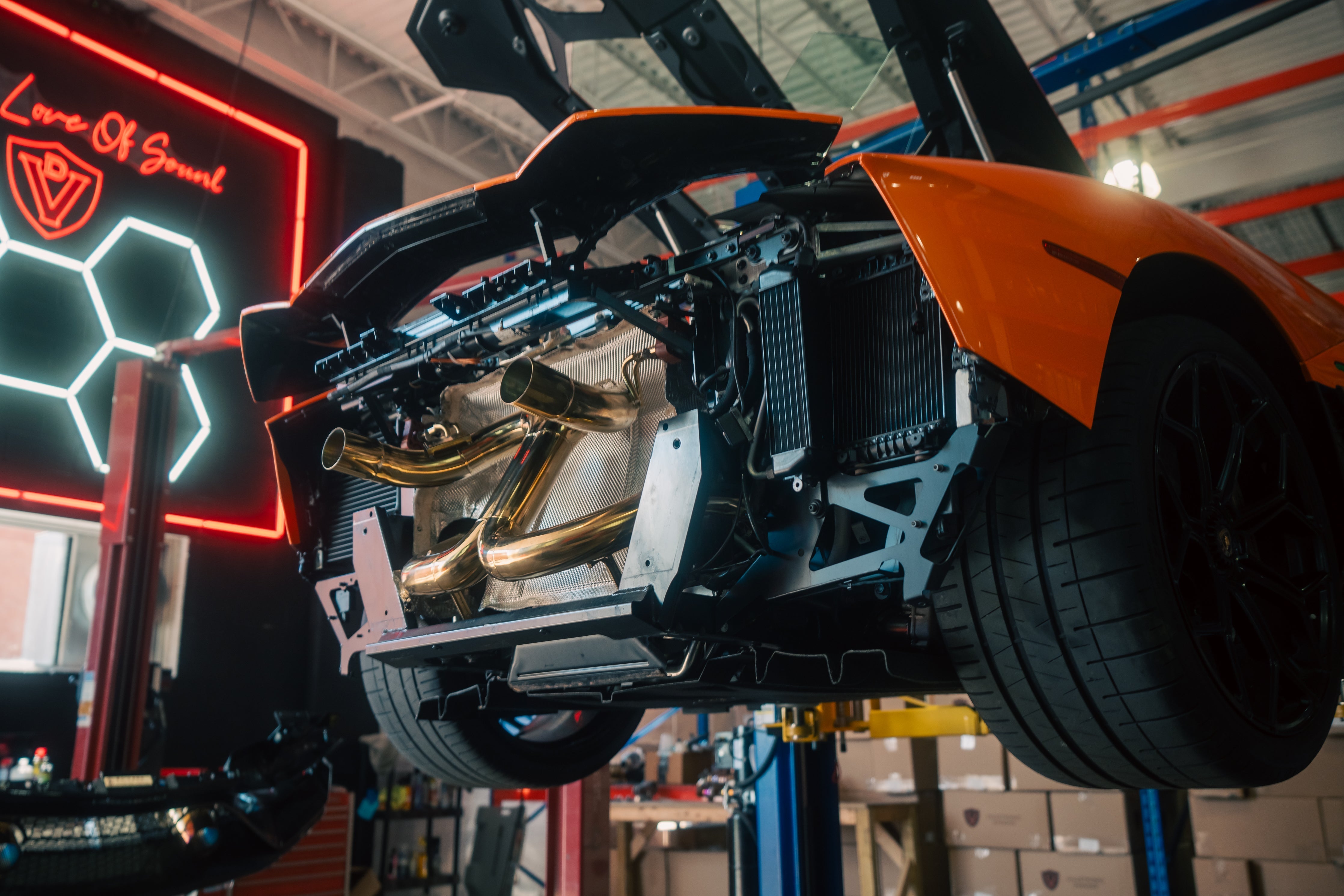 Valvetronic Lamborghini Aventador SVJ/Ultimae Valved Sport Exhaust System