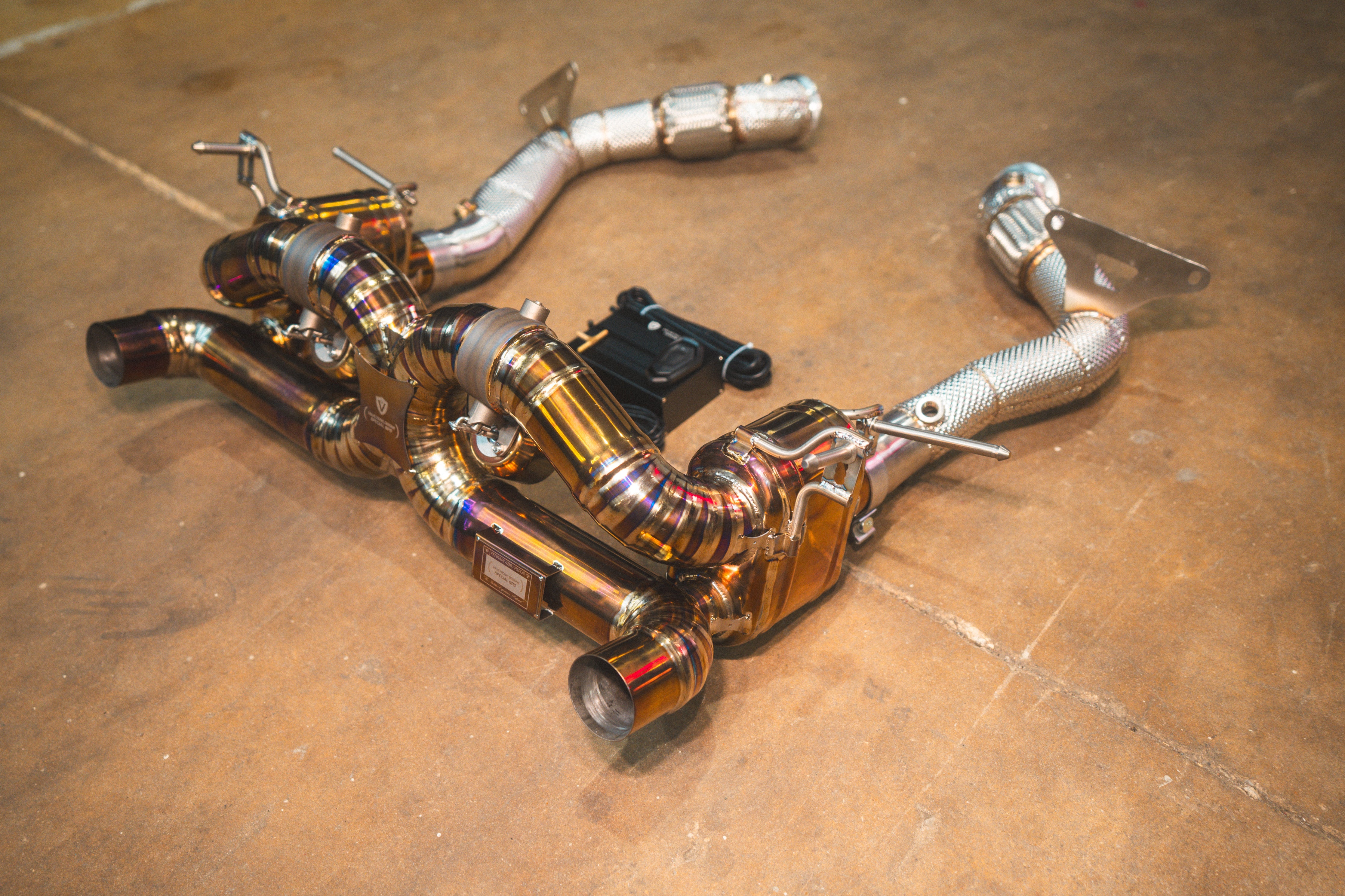 Valvetronic Ferrari 488 GTB Valved Sport Exhaust System