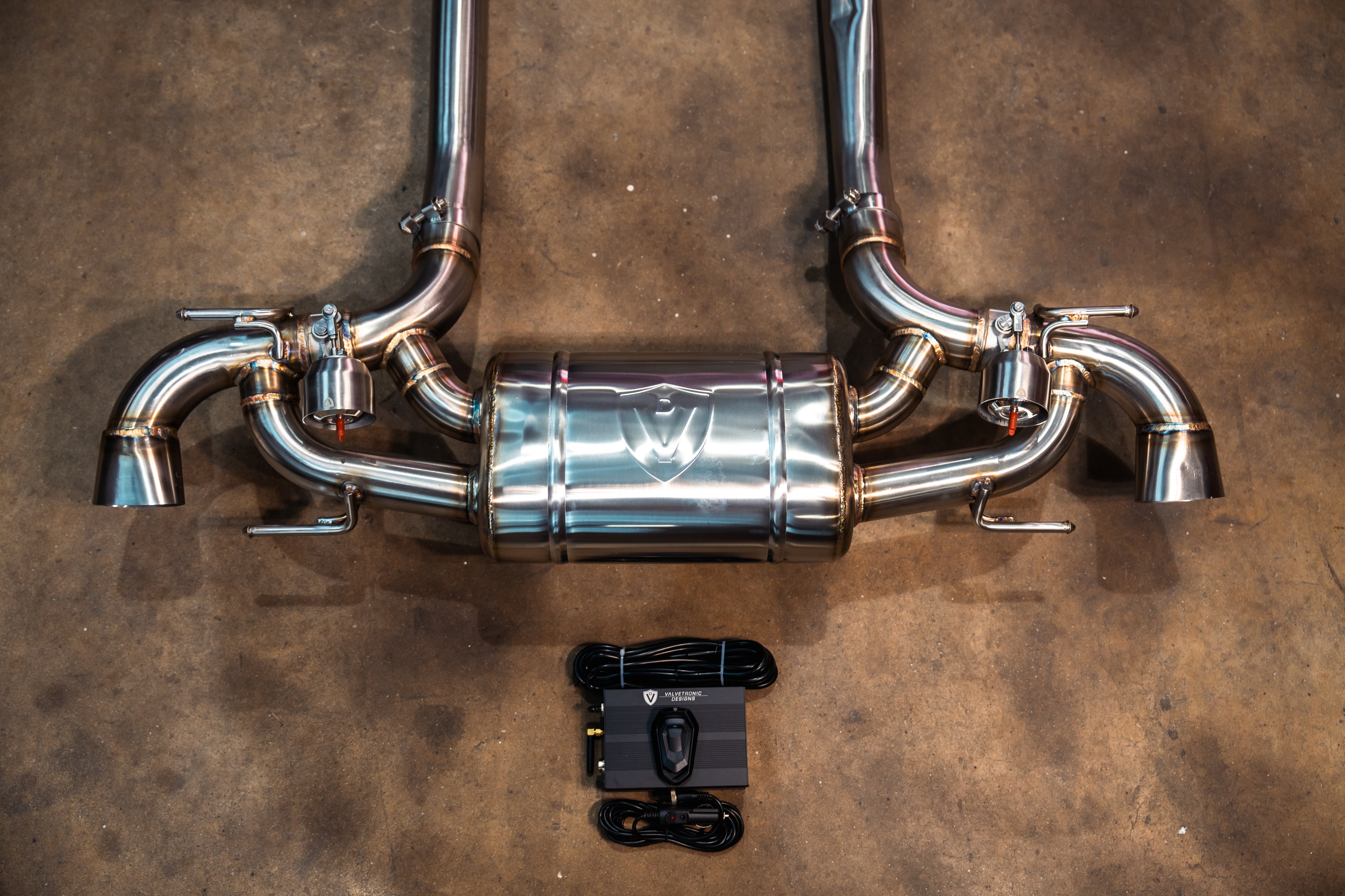Valvetronic Mercedes SLS AMG Valved Sport Exhaust System