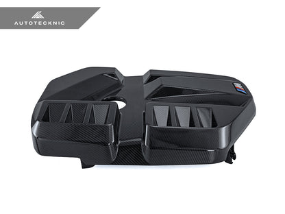 Cubierta de motor de fibra de carbono seca AutoTecknic - G80 M3 | G82/ G83 M4