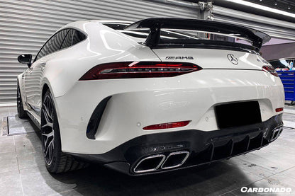 Carbonado 2019-2023 Mercedes Benz AMG GT63  S 4Door Coupe X290 OEM Style Carbon Fiber Rear Canards