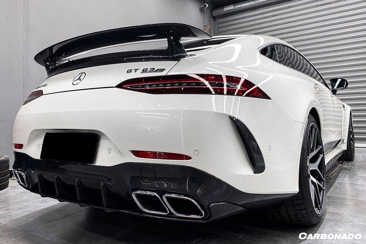 Carbonado 2019-2023 Mercedes Benz AMG GT63  S 4Door Coupe X290 OEM Style Carbon Fiber Rear Diffuser