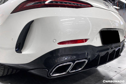 Carbonado 2019-2023 Mercedes Benz AMG GT63  S 4Door Coupe X290 OEM Style Carbon Fiber Rear Diffuser