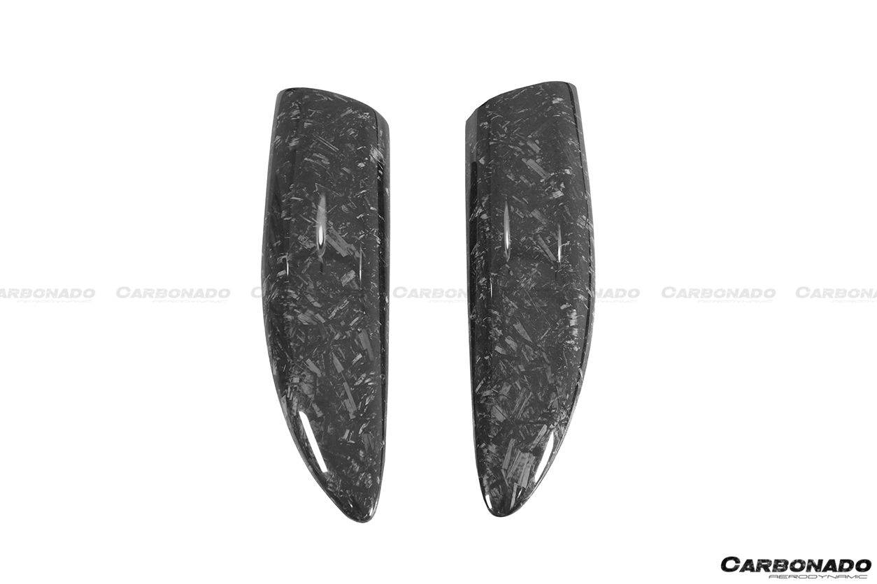 Carbonado 2018-2021 McLaren 600LT OEM Style Carbon Fiber Air Intake Fins