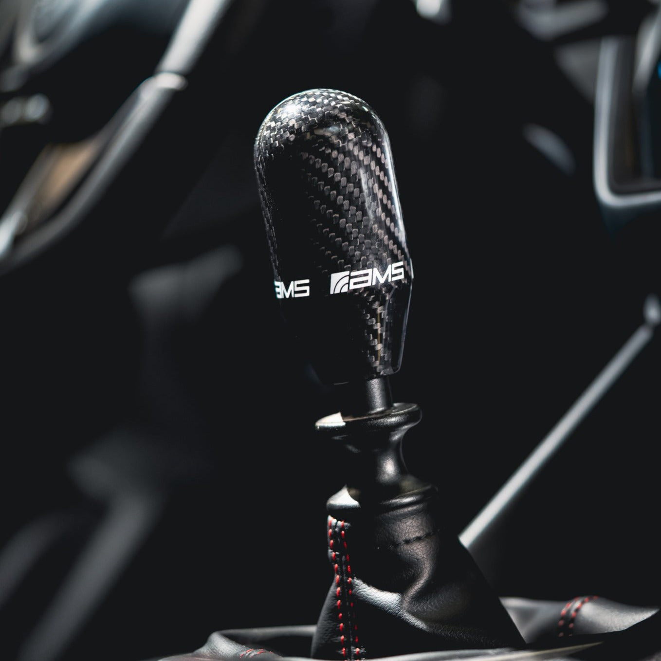 AMS Performance Weighted Shift Knob - Carbon Fiber (Subaru WRX/STI)