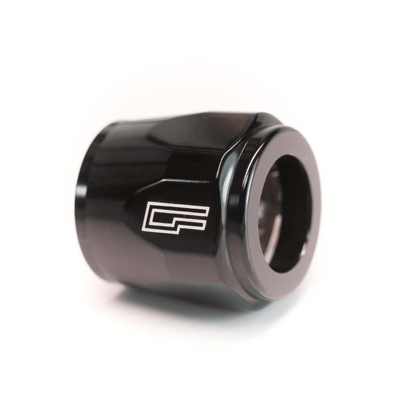ColorFittings - 16 AN Hex/Worm - Clamp Hose Finisher - 5