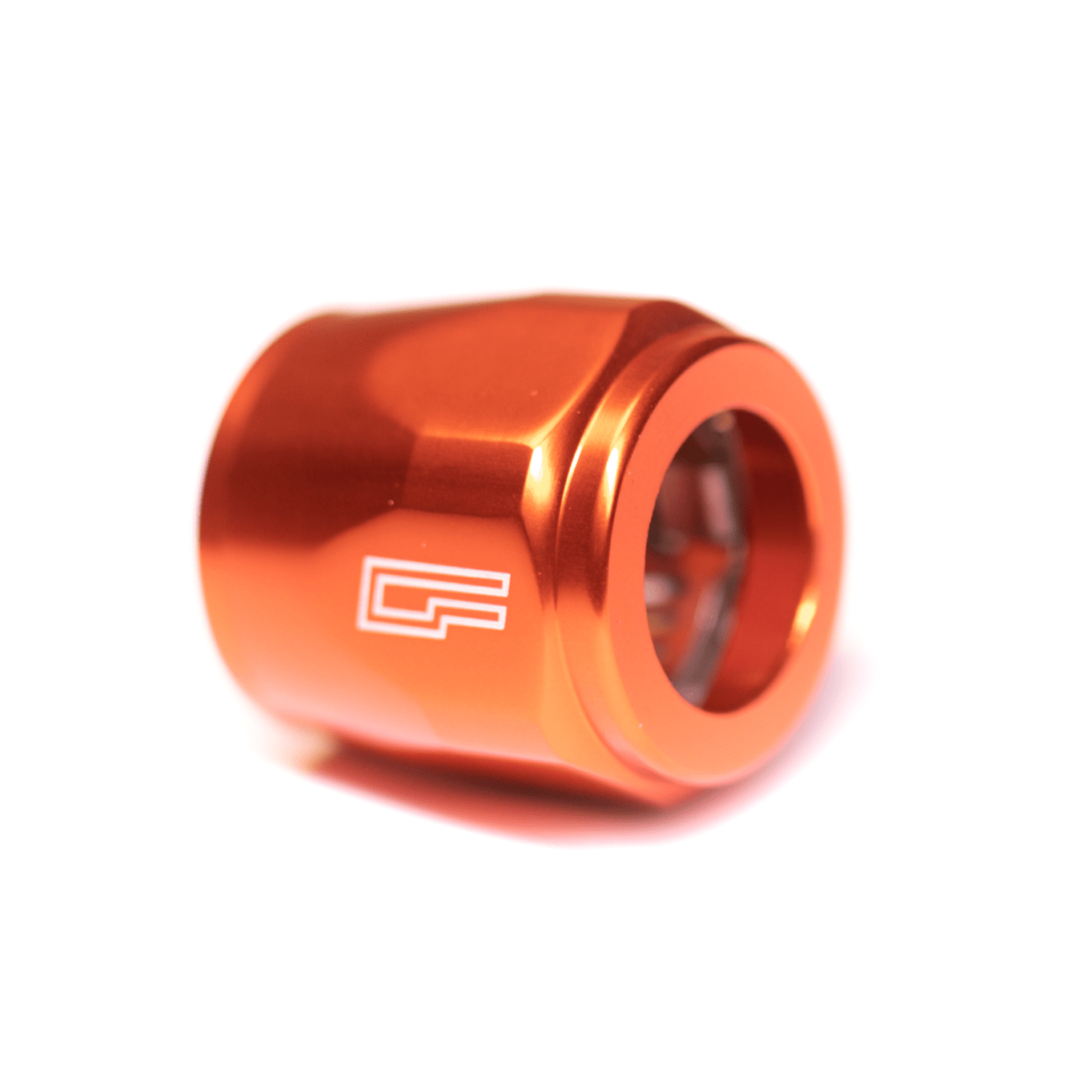 ColorFittings - 16 AN Hex/Worm - Clamp Hose Finisher - 2