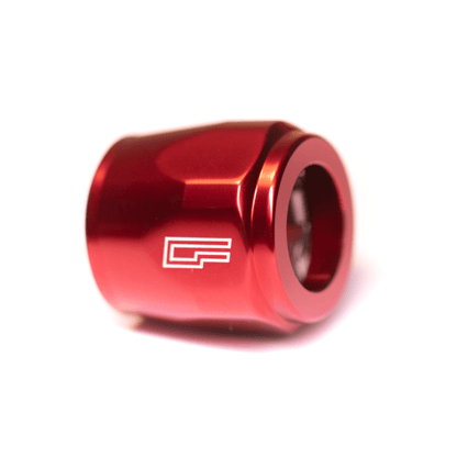 ColorFittings - 16 AN Hex/Worm - Clamp Hose Finisher - 4