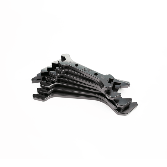 ColorFittings Aluminum AN Wrench Set for Hose Assembly - 1