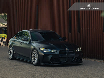 AutoTecknic Dry Carbon Motorsport V1 Front Grille Set - G80 M3 | G82/ G83 M4