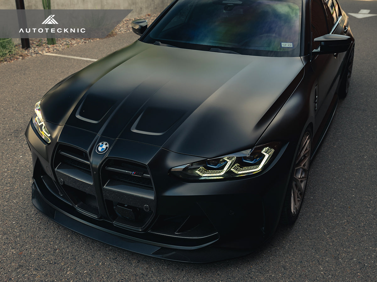 AutoTecknic Dry Carbon Motorsport V1 Front Grille Set - G80 M3 | G82/ G83 M4
