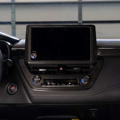 Rexpeed Dry Carbon AC Control Panel Cover (2023+ GR Corolla)