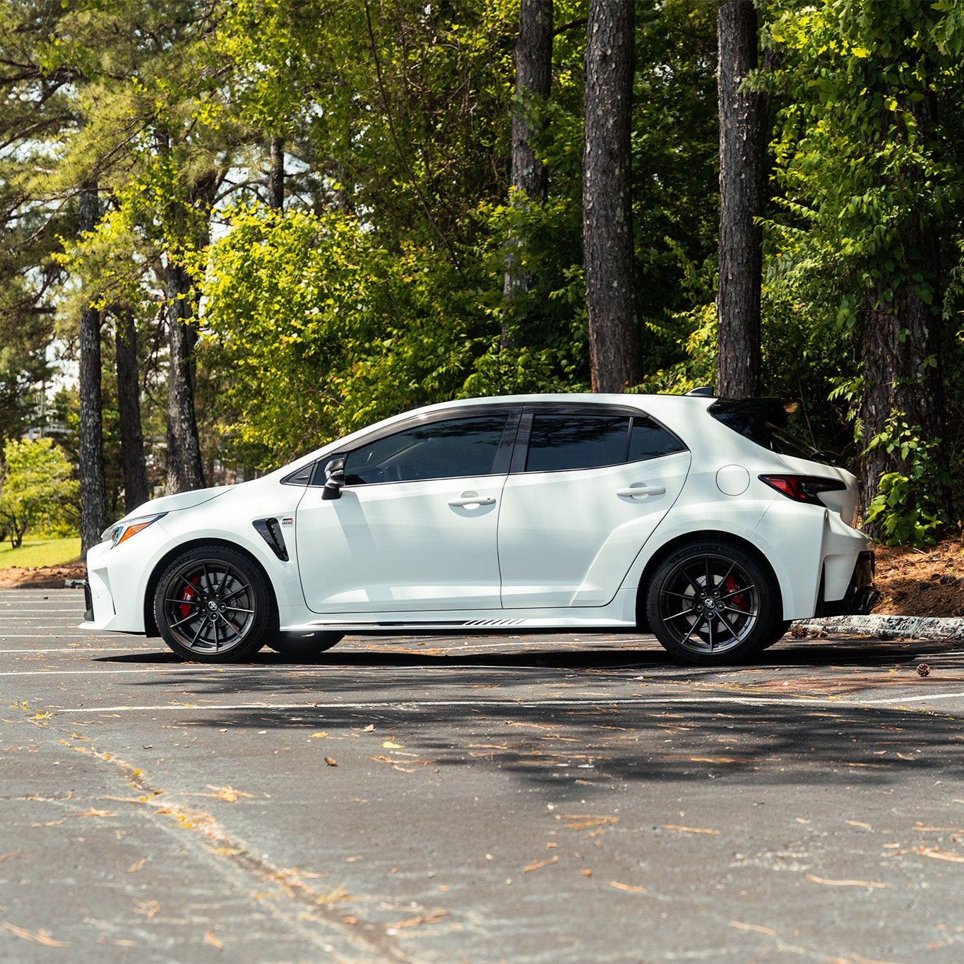 SAPart Dry Carbon Fiber Window Visors | 2023+ GR Corolla & 2019+ Corolla Hatchback