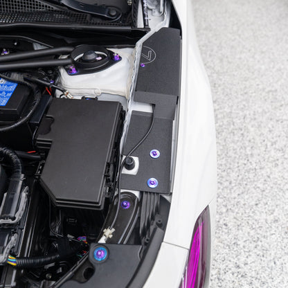 JDC Titanium Engine Bay Dress-Up Hardware Kit (2022+ Honda Civic Si 11th Gen)