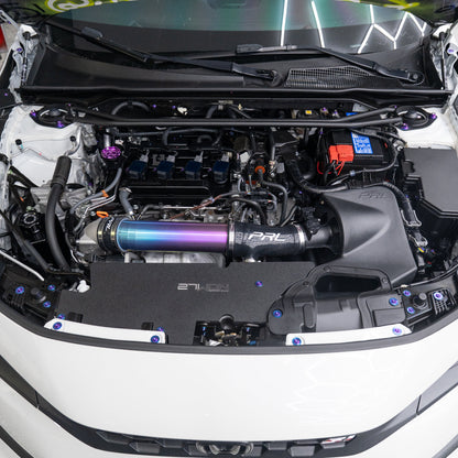 JDC Titanium Engine Bay Dress-Up Hardware Kit (2022+ Honda Civic Si 11th Gen)