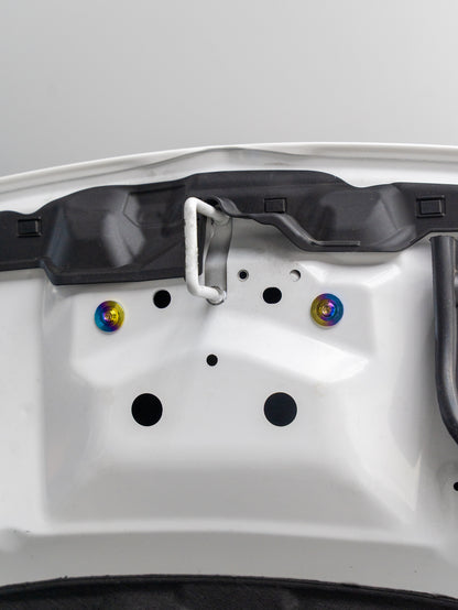 JDC Titanium Engine Bay Dress-Up Hardware Kit (2023+ Acura Integra A-Spec)