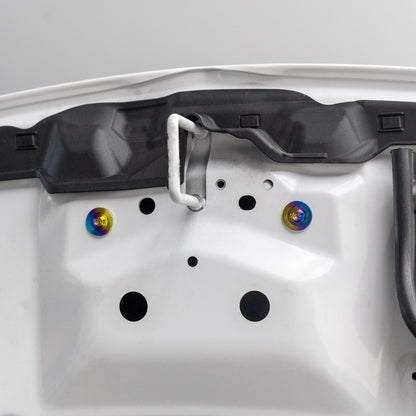 JDC Titanium Hood Latch (On Hood) Hardware Kit | 2023+ Acura Integra A-Spec