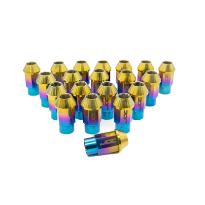 JDC Titanium M12x1.5mm Open-End Lug Nuts