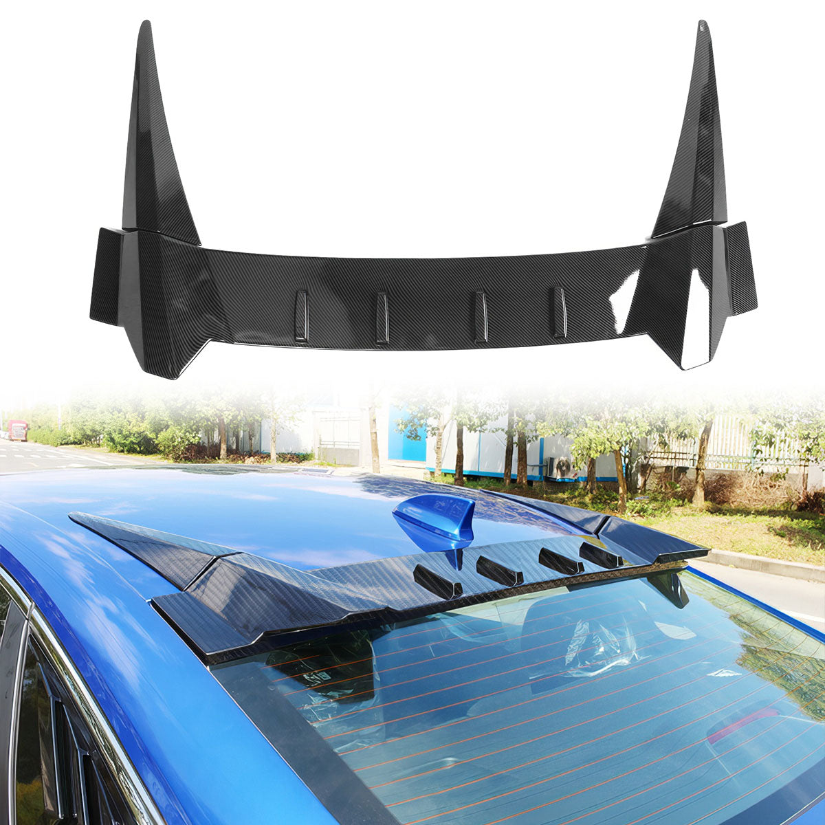 K2 Industries 2022-2023 Honda Civic Sedan Type R Style Rear Roof Spoiler Wing ABS