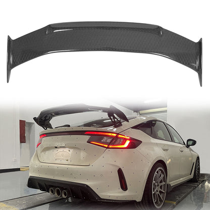 K2 Industries 2023-2025 Civic Type R OE Style Honeycomb Carbon Fiber Trunk Spoiler