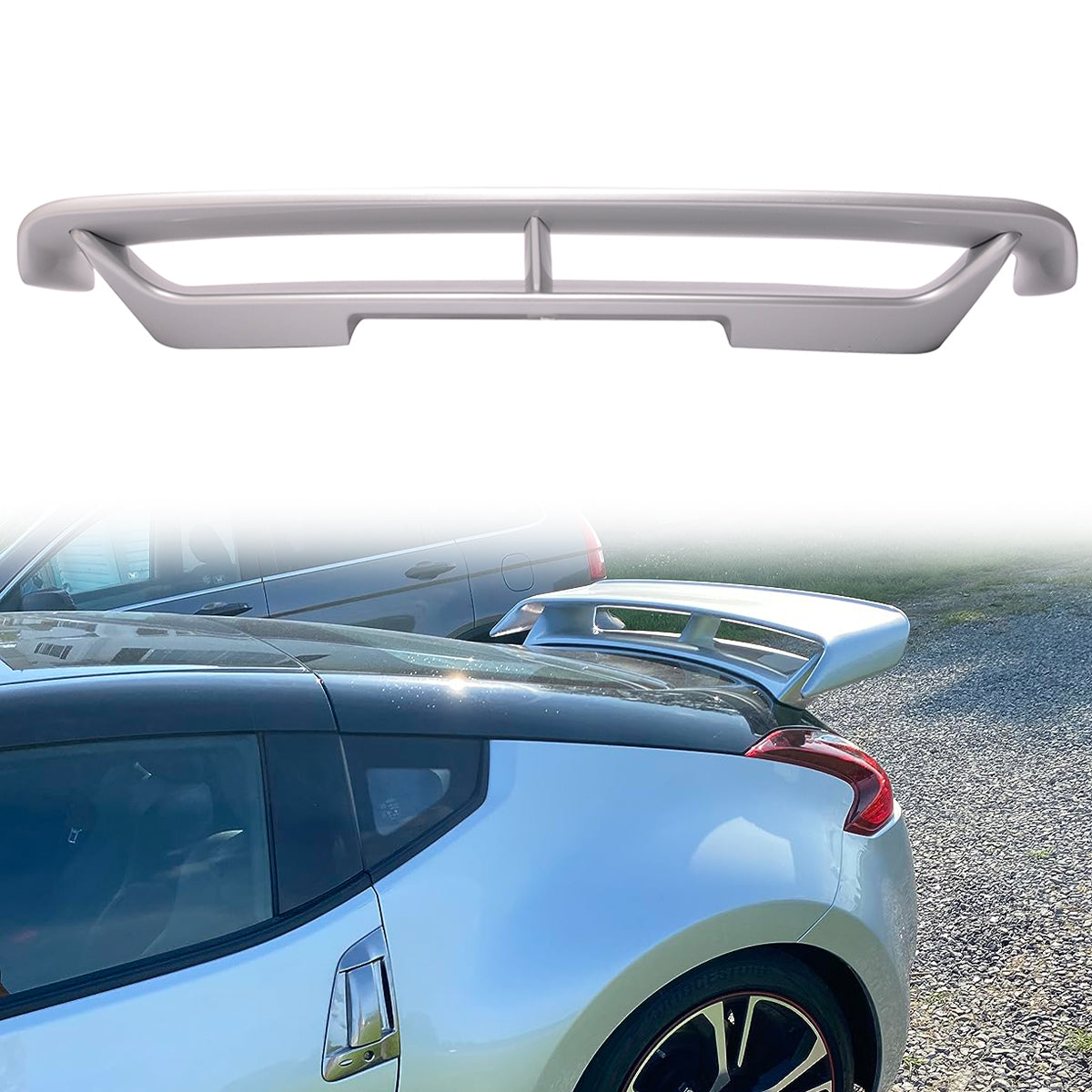 K2 Industries 2009-2021 Nissan 370Z Coupe Rear Trunk Spoiler Ducktail Wing Lip ABS