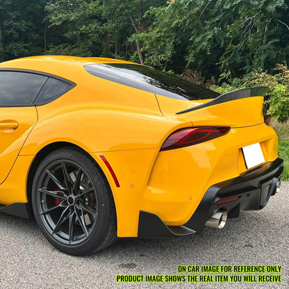 K2 Industries 2020-2025 Toyota GR Supra A90 OE Trunk Spoiler Dry Forged Carbon Fiber