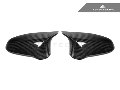 Cubiertas de espejo de carbono seco de repuesto AutoTecknic versión II - F87 M2 Competition | F80 M3 | F82/F83 M4