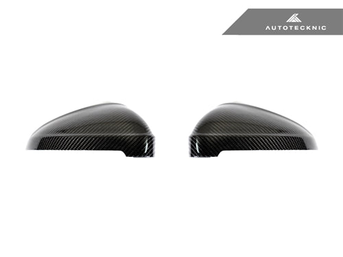 Cubiertas de repuesto de carbono para espejos retrovisores AutoTecknic - Audi B9, A4/S4 | F5, A5/S5 (2016 en adelante)