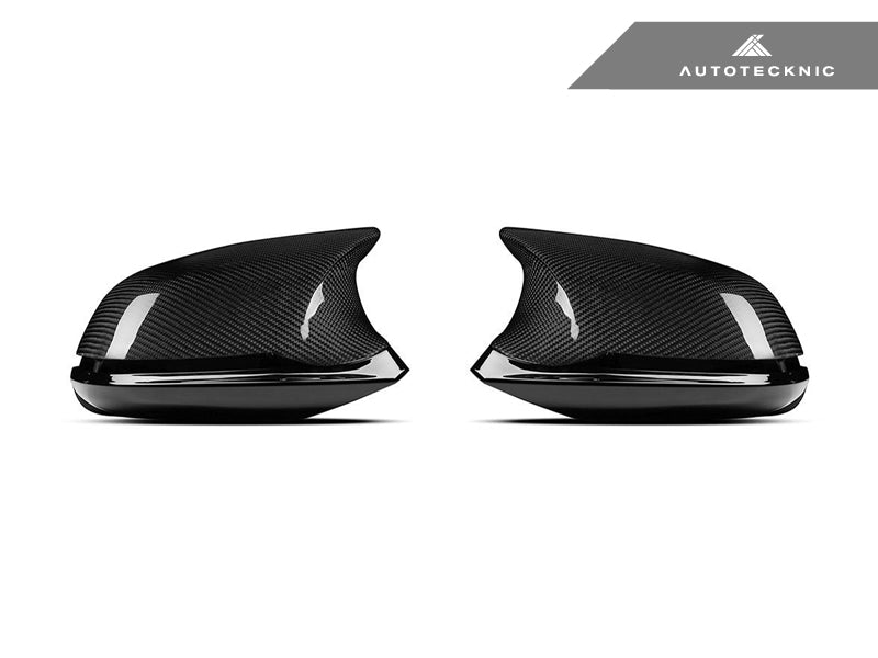 AutoTecknic Version III M-Inspired Dry Carbon Mirror Housing Kit - F22 2-Series | F30 3-Series | F32 4-Series | F87 M2 (ATK-BM-0140-DCG)